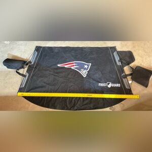 New England Patriots Frost Guard windshield & rearview mirror cover